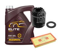 FEBI BILSTEIN Controllo set 5L MANNOL Elite 5W-40 per VW Golf V 1 K 1 1.6 FSI