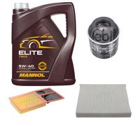 FEBI BILSTEIN Controllo Set 5L MANNOL Elite 5W-40 Per VW Polo 6R 1.4