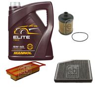 Febi BILSTEIN Controllo Set 5L mannol Elite Di 5W-40 per Lancia Ypsilon