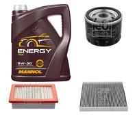 Febi BILSTEIN Controllo Set 5L mannol Energia 5W-30 per Intelligente Fortwo