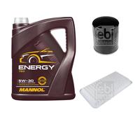 Febi BILSTEIN Controllo Set 5L mannol Energia 5W-30 per Mazda MX-5 III Nc 1.8