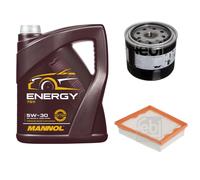 Febi BILSTEIN Controllo Set 5L mannol Energia 5W-30 per Renault Scénic III