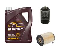 Febi BILSTEIN Controllo Set 5L mannol Energia 5W-30 per Sedile Altea XL