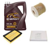 Febi BILSTEIN Controllo Set 5L mannol Energia 5W-30 per Toyota Yaris NHP13