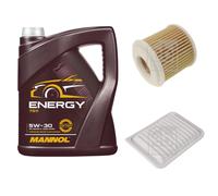 FEBI BILSTEIN Controllo set 5L MANNOL Energia 5W-30 per Toyota Yaris NLP13_