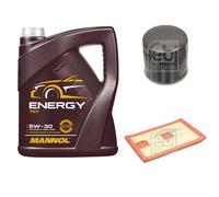 Febi BILSTEIN Controllo Set 5L mannol Energia 5W-30 per VW Di Polo 6R 6C