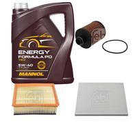 FEBI BILSTEIN Controllo set 5L MANNOL Energia Formula PD 5W-40 per Opel Combo