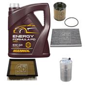 FEBI BILSTEIN Controllo set 5L MANNOL Energia Formula PD 5W-40 per Opel Corsa