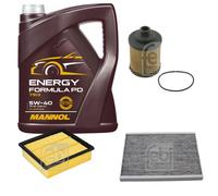 FEBI BILSTEIN Controllo set 5L MANNOL Energia Formula PD 5W-40 per Opel Corsa