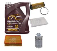 FEBI BILSTEIN Controllo set 5L MANNOL Energia Formula PD 5W-40 per VW Passat