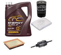 FEBI BILSTEIN Controllo set 5L MANNOL Energia Ultra JP 5W-20 per Ford Fusion