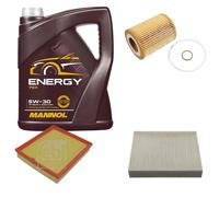 FEBI BILSTEIN Controllo Set 5L MANNOL Energy 5W-30 Per BMW 1Er F20 114I