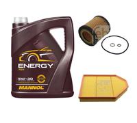 FEBI BILSTEIN Controllo Set 5L MANNOL Energy 5W-30 Per BMW X3 F25 xDrive20i