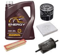 FEBI BILSTEIN Controllo Set 5L MANNOL Energy 5W-30 Per Dacia Sandero II