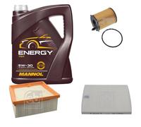 FEBI BILSTEIN Controllo Set 5L MANNOL Energy 5W-30 Per Ford Fiesta VI JK 1.6