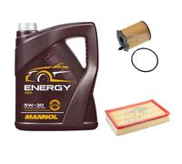 FEBI BILSTEIN Controllo Set 5L MANNOL Energy 5W-30 Per Ford Focus II Turnier