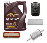 FEBI BILSTEIN Controllo Set 5L MANNOL Energy 5W-30 per Lancia Y 1.2 1.1