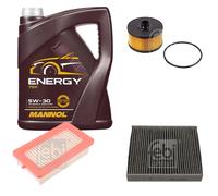 FEBI BILSTEIN Controllo Set 5L MANNOL Energy 5W-30 Per Nissan Micra V K14