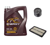 FEBI BILSTEIN Controllo Set 5L MANNOL Energy 5W-30 per Suzuki Celerio 1.0