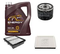 FEBI BILSTEIN Controllo Set 5L MANNOL Energy 5W-30 Per Suzuki Jimny FJ 1.5