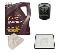 FEBI BILSTEIN Controllo Set 5L MANNOL Energy 5W-30 per Toyota Auris 1.4 D-4D