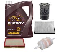 FEBI BILSTEIN Controllo Set 5L MANNOL Energy 5W-30 per VW Passat 1.6
