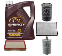 FEBI BILSTEIN Controllo Set 5L MANNOL Energy 5W-30 per VW Passat Variant 2.0