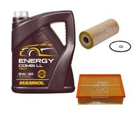 FEBI BILSTEIN Controllo Set 5L MANNOL Energy Combi LL 5W-30 Per Audi A4 Avant