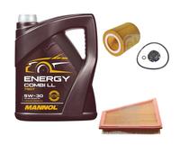 FEBI BILSTEIN Controllo Set 5L MANNOL Energy Combi LL 5W-30 Per BMW X1 E84