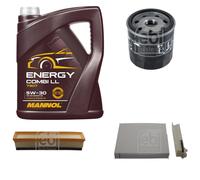 FEBI BILSTEIN Controllo set 5L MANNOL Energy Combi LL 5W-30 per Dacia Duster