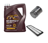FEBI BILSTEIN Controllo Set 5L MANNOL Energy Combi LL 5W-30 Per Hyundai I10