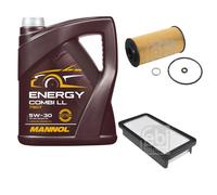FEBI BILSTEIN Controllo Set 5L MANNOL Energy Combi LL 5W-30 Per KIA Rio II