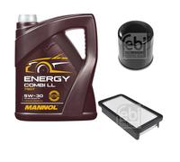FEBI BILSTEIN Controllo Set 5L MANNOL Energy Combi LL 5W-30 Per KIA Rio II