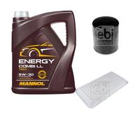 Febi BILSTEIN Controllo Set 5L mannol Energy Combi Ll 5W-30 per Mazda MX-5