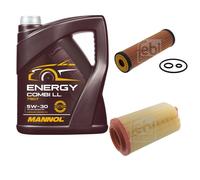 FEBI BILSTEIN Controllo Set 5L MANNOL Energy Combi LL 5W-30 Per Mercedes