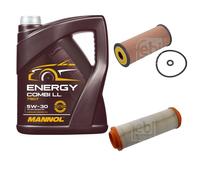 FEBI BILSTEIN Controllo Set 5L MANNOL Energy Combi LL 5W-30 Per Mercedes