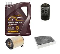 FEBI BILSTEIN Controllo Set 5L MANNOL Energy Combi LL 5W-30 Per Seat Altea