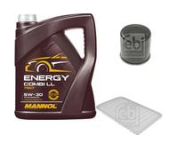 FEBI BILSTEIN Controllo Set 5L MANNOL Energy Combi LL 5W-30 Per Suzuki Swift
