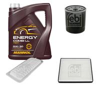 FEBI BILSTEIN Controllo Set 5L MANNOL Energy Combi LL 5W-30 Per Toyota Yaris