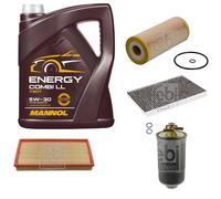 FEBI BILSTEIN Controllo set 5L MANNOL Energy Combi LL 5W-30 per VW Golf IV