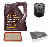 FEBI BILSTEIN Controllo set 5L MANNOL Energy Combi LL 5W-30 per VW Golf V
