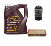FEBI BILSTEIN Controllo set 5L MANNOL Energy Combi LL 5W-30 per VW Golf VI