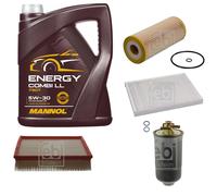 FEBI BILSTEIN Controllo Set 5L MANNOL Energy Combi LL 5W-30 Per VW Passat