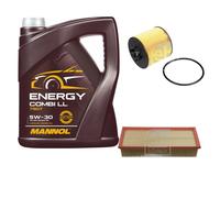 FEBI BILSTEIN Controllo set 5L MANNOL Energy Combi LL 5W-30 per VW Touran