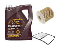 FEBI BILSTEIN Controllo set 5L MANNOL Energy Comby LL 5W-30 per Daihatsu