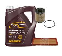 FEBI BILSTEIN Controllo Set 5L MANNOL Energy Formula PD 5W-40 Per Fiat 500