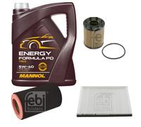 FEBI BILSTEIN Controllo Set 5L MANNOL Energy Formula PD 5W-40 Per Fiat Bravo