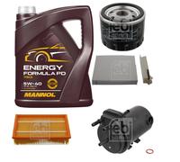 FEBI BILSTEIN Controllo Set 5L MANNOL Energy Formula PD 5W-40 Per Nissan