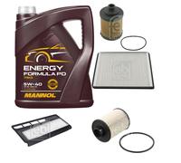 FEBI BILSTEIN Controllo Set 5L MANNOL Energy Formula PD 5W-40 Per Opel Agila