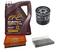 FEBI BILSTEIN Controllo Set 5L MANNOL Energy Formula PD 5W-40 Per Renault